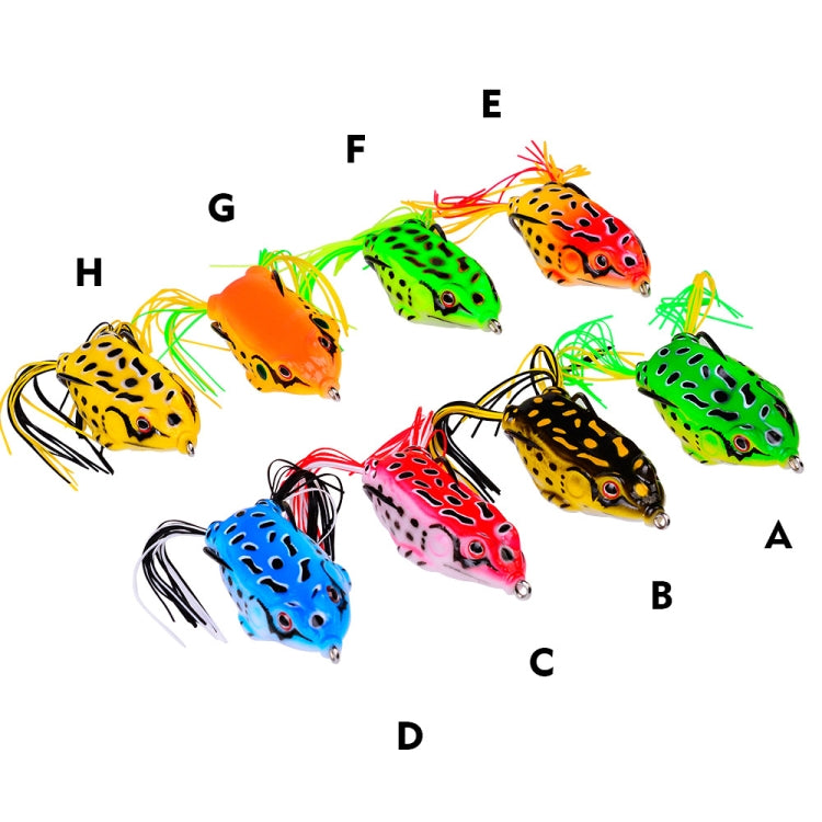 Thunder Frog Road Lure Fake Bait Simulation Soft Bait, Specification: 5g 4.3 cm