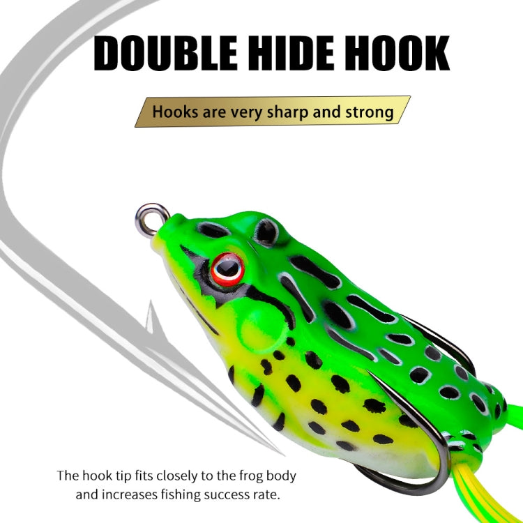 Thunder Frog Road Lure Fake Bait Simulation Soft Bait, Specification: 5g 4.3 cm