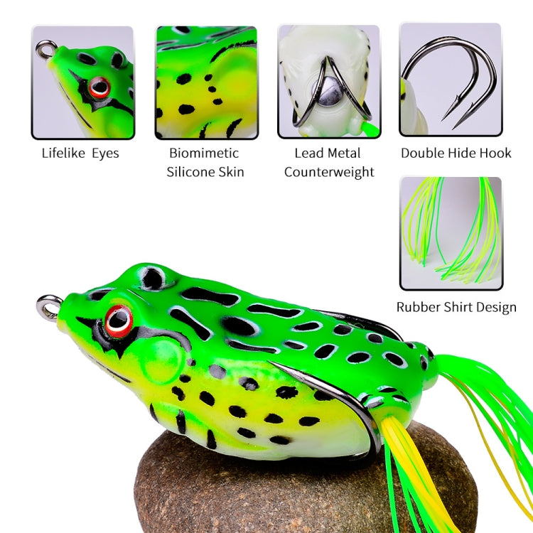 Thunder Frog Road Lure Fake Bait Simulation Soft Bait, Specification: 5g 4.3 cm