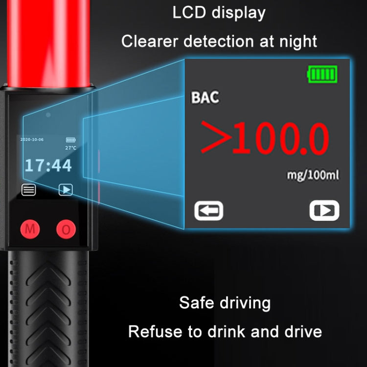 Blow Type High Precision Alcohol Detector Baton, Specification: Tarzan No. 6