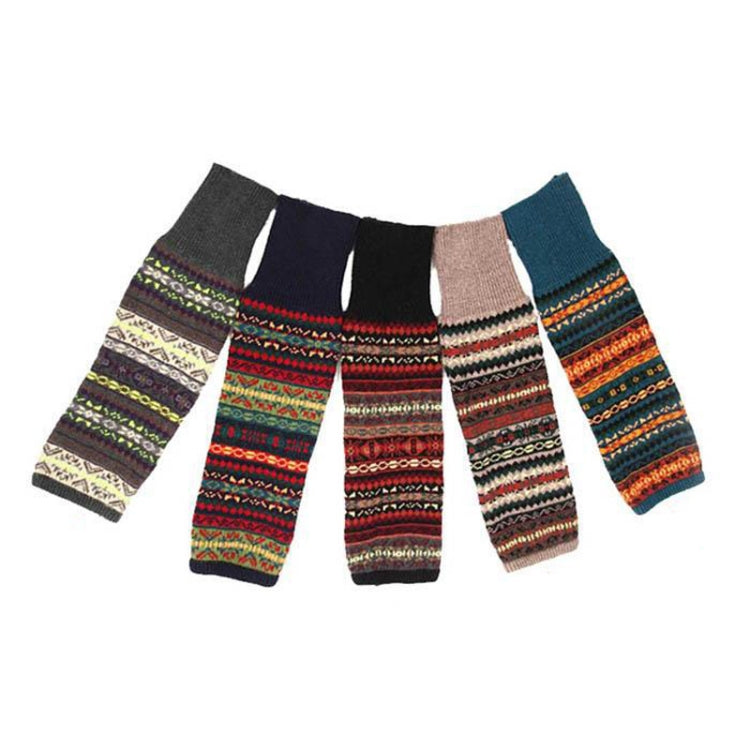Winter Fluorescent Thickened Wool Pile Socks Women Over-the-knee Warm Leggings