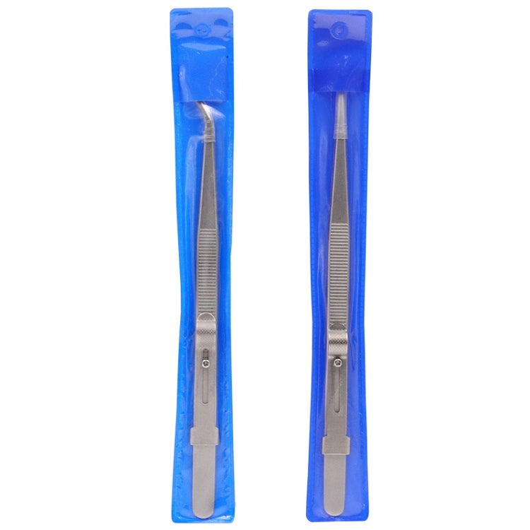 Diamond Jewellery Tweezers With Slotted Stainless Steel Tweezers ,Spec: Straight