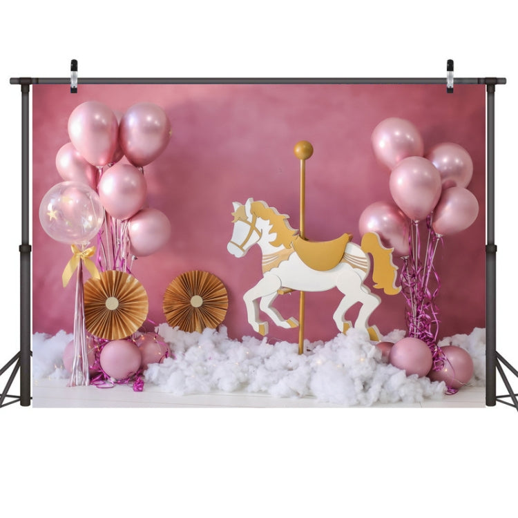 2.1m X 1.5m Birthday Party Shooting 3D Printed Background Cloth
