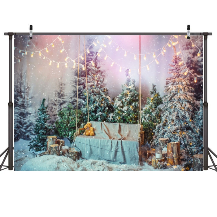 2.1m X 1.5m Christmas Photo Background Cloth Party Decoration Props
