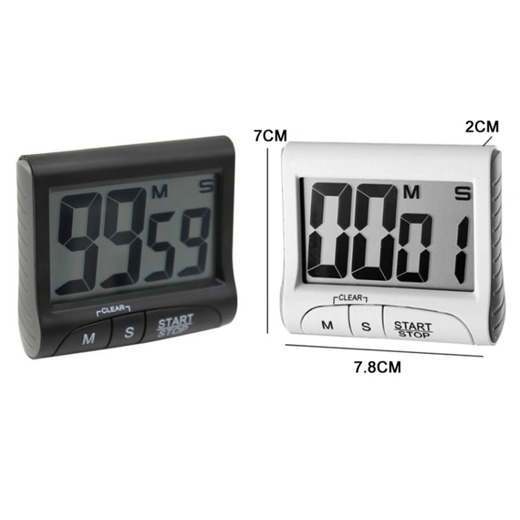 Kitchen Reminder Learning Positive Timer With Switch, Color: White