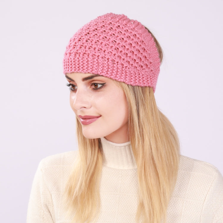 2 PCS Knitted Headband Warm Ear Protection Widened Head Cover Hair Accessories