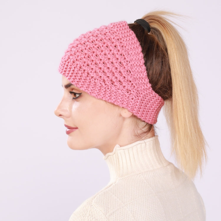 2 PCS Knitted Headband Warm Ear Protection Widened Head Cover Hair Accessories