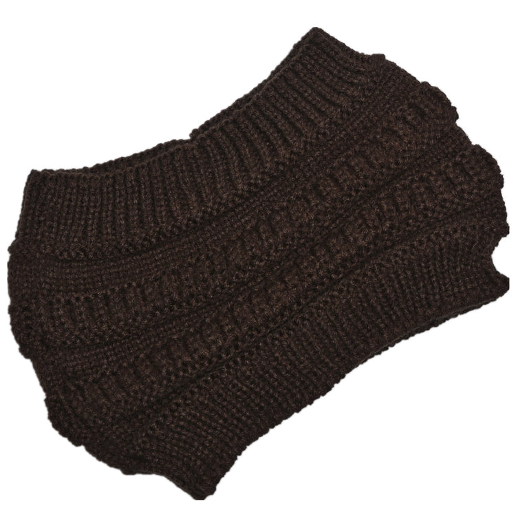 Autumn and Winter Women Knitted Headband Widening Face Wash Head Cover