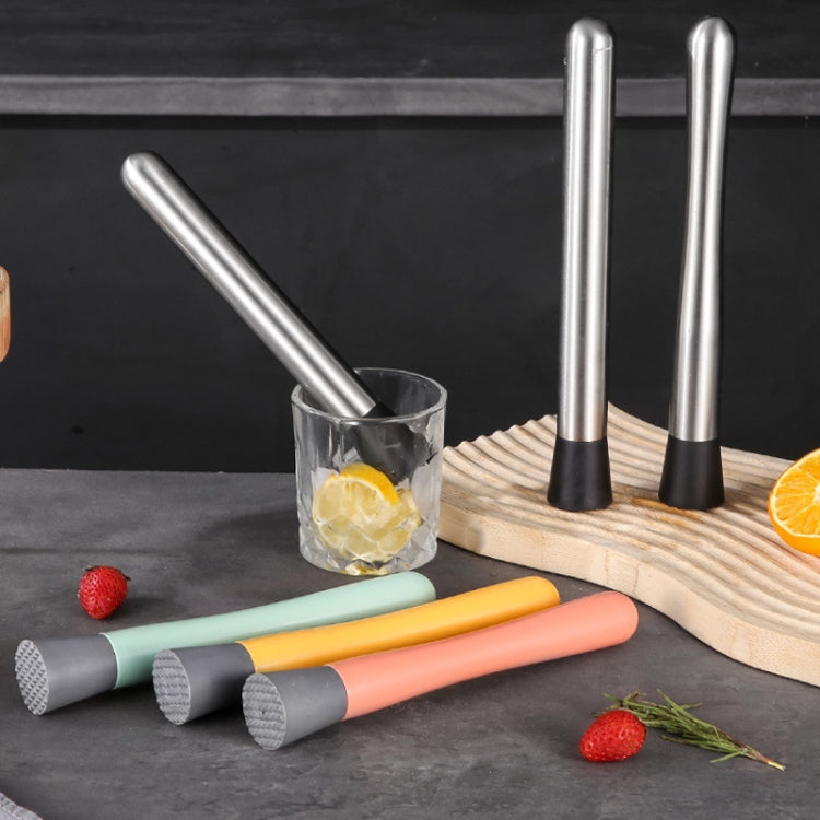 Cocktail Lemon Stirrer Bar Crushed Ice Hammer, Specification: Straight 21cm