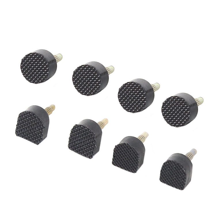 High Heels Heel Studs Mute Wear-resistant Replacement Heel, Color: Black (30 In 1)