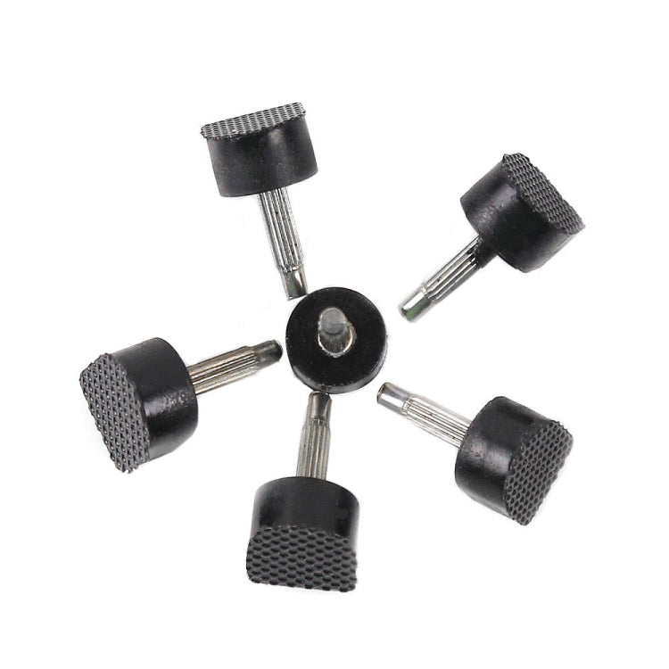 High Heels Heel Studs Mute Wear-resistant Replacement Heel, Color: Black (30 In 1)