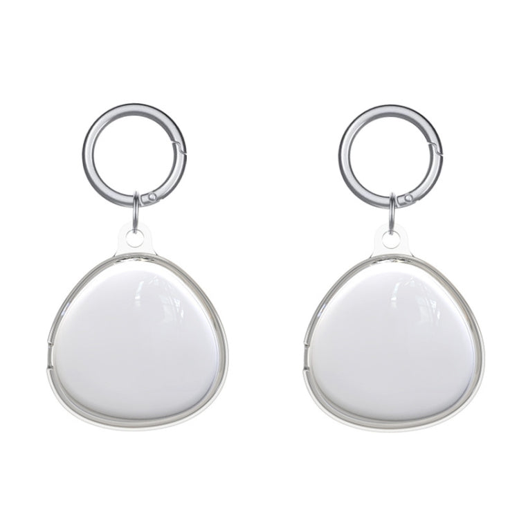 For Huawei Tag Tracker 2pcs Cover All Inclusive Soft Silicone Protective Case(Transparent)