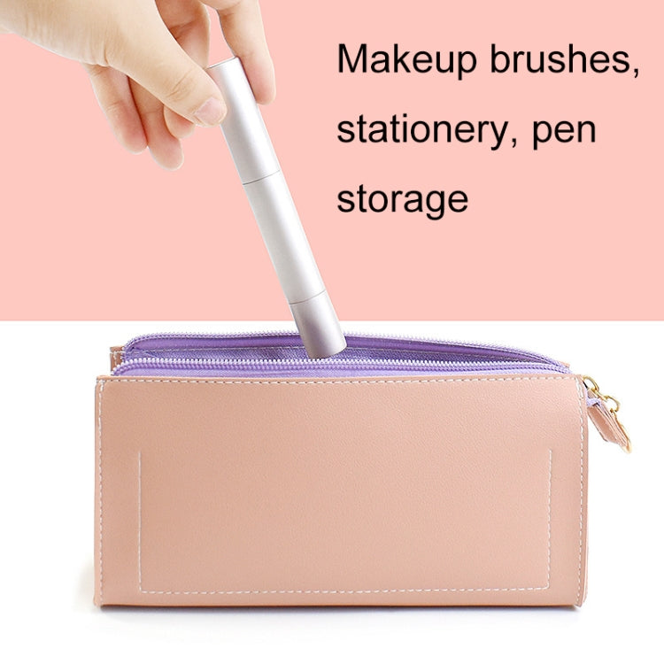Student Pencil Stationery Pen Case Portable Makeup Brush Case