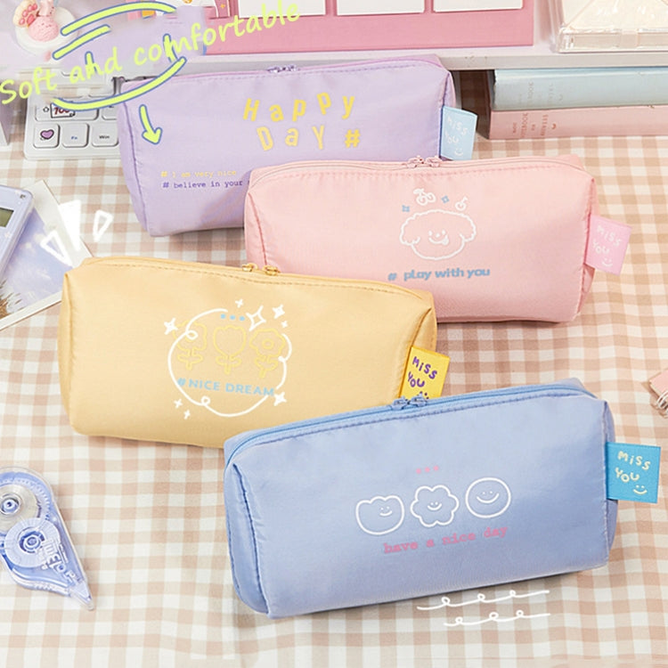 8e12945 Colorful Large Ccapacity Cute Cartoon Pen Bag