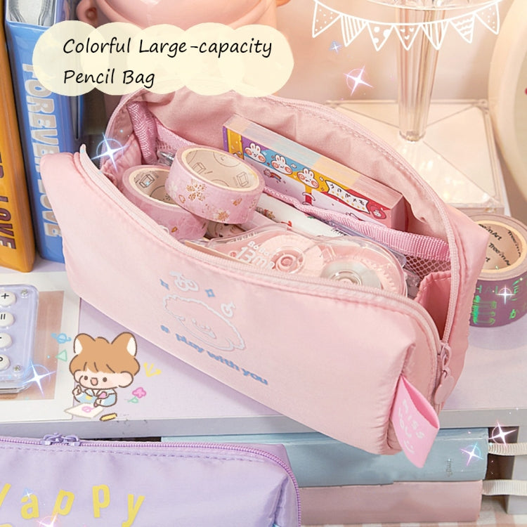 8e12945 Colorful Large Ccapacity Cute Cartoon Pen Bag