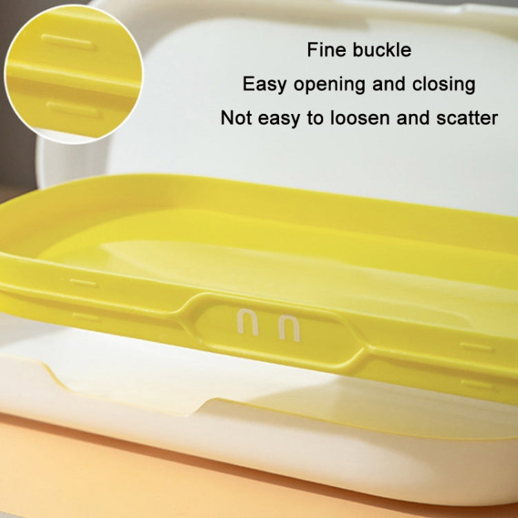 2 PCS Multi-functional Large Capacity Double-layer Pencil Box