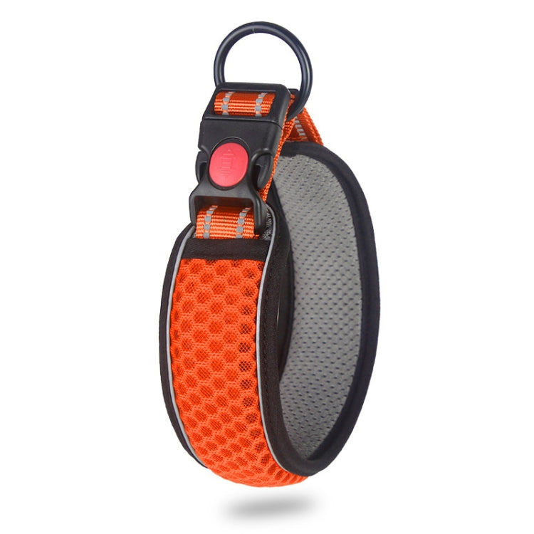 Honeycomb Net Dog Collar Neck Collar Breathable Reflective Anti-Strangle Collar