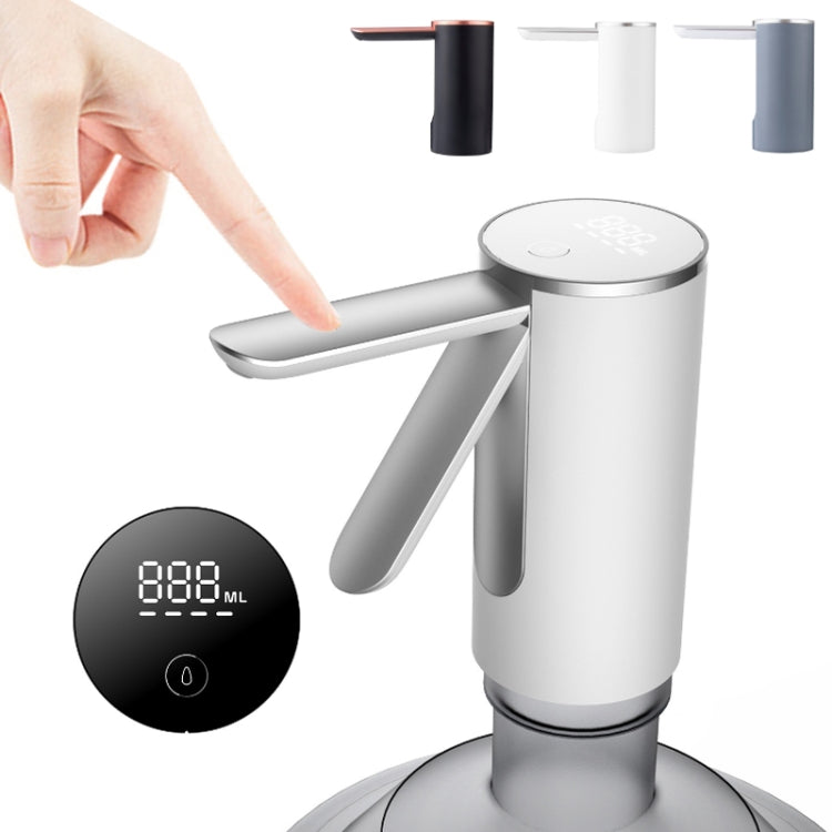 Water Dispenser Electric Water Pump With Display Screen(Gray)