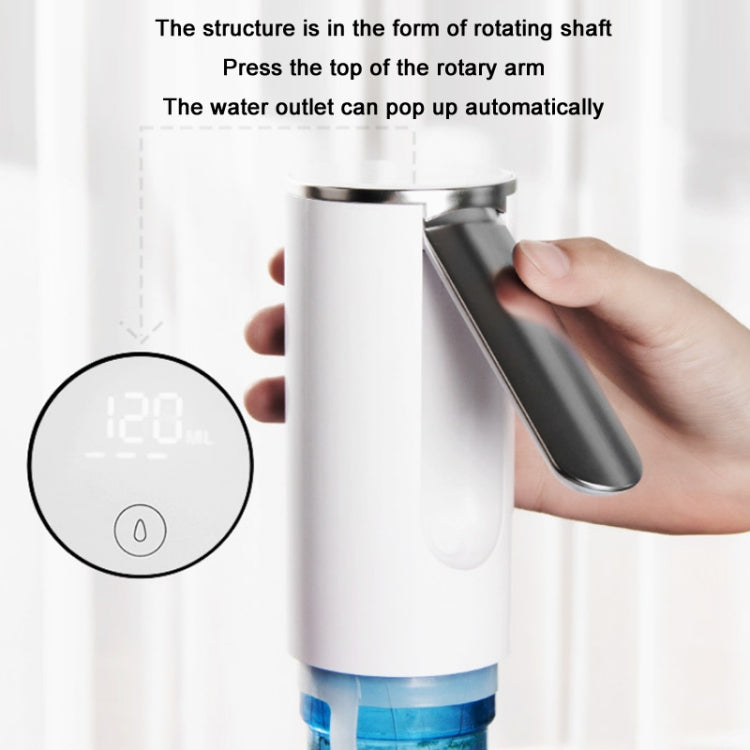 Water Dispenser Electric Water Pump With Display Screen(Gray)