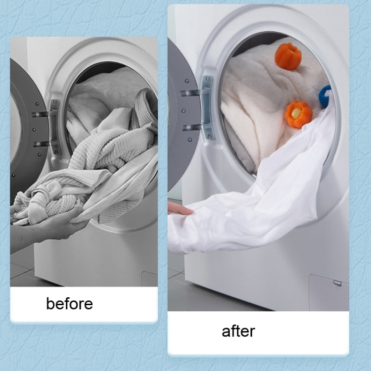 20 PCS Washing Machine Laundry Ball Decontamination Hair Removal Anti-winding Cleaning Ball