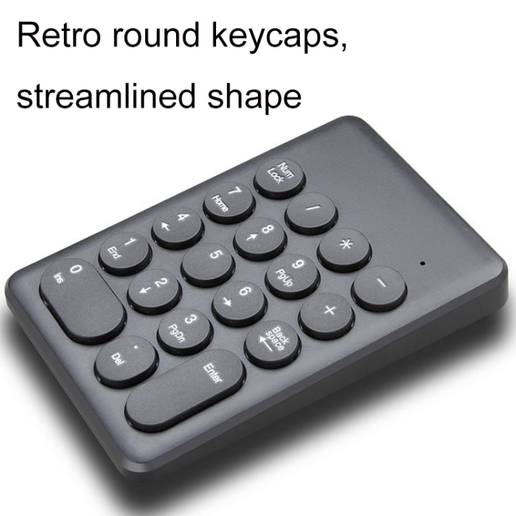 269 18 Keys Wireless Mini Numeric Keypad Accounting Bank Engineering Keypad