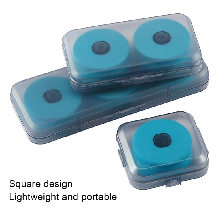 2 PCS Convenient Fishing Line Main Line Box Fishing Gear Supplies, Style: 2 Axle Box Without Axle