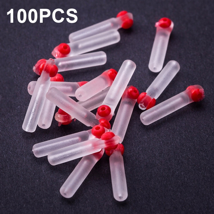 100 PCS SXP01 Dual CoreSilicone Floating Seat Fishing Accessories, Size: Large