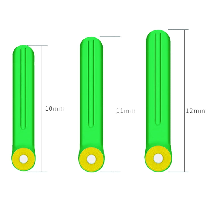100 PCS SXP01 Dual CoreSilicone Floating Seat Fishing Accessories, Size: Large