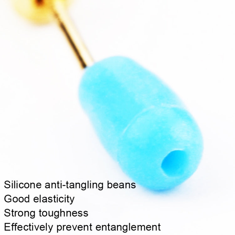 100 PCS HS-052 Silicone Eight-Shaped Ring Connector, Specification: Small