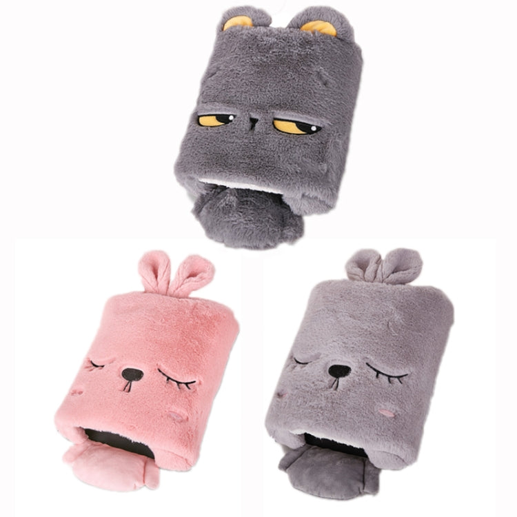 USB Heated Mouse Pad Winter Warm Electric Gloves, Color: 5V Gray