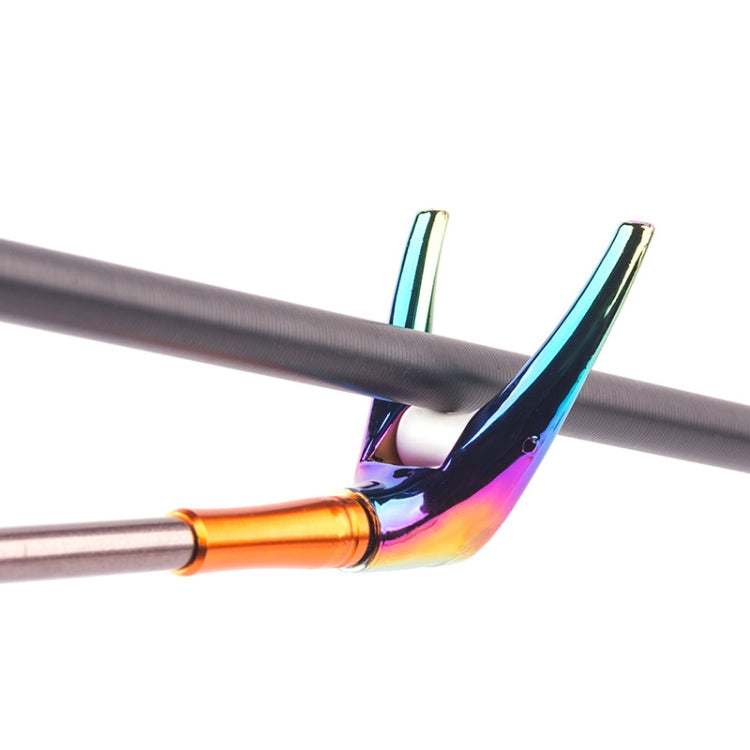 5 PCS Fishing Rod With Wheel Universal Interface Bracket Head, Color: Colorful