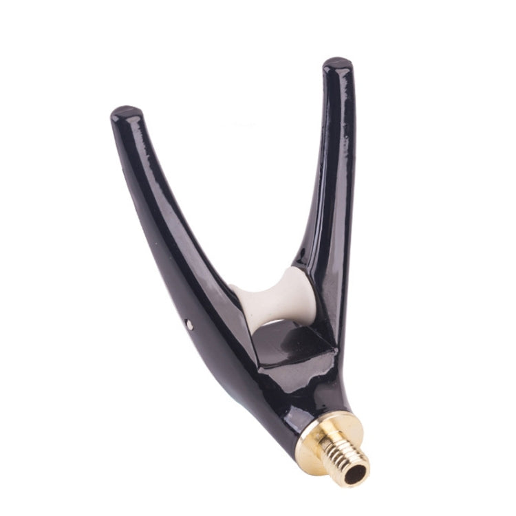 5 PCS Fishing Rod With Wheel Universal Interface Bracket Head, Color: Black