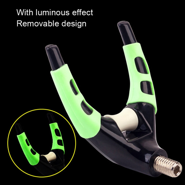 5 PCS Detachable Luminous Claw Turret Bracket Head Fishing Rod Head Bracket Accessories, Size: Large