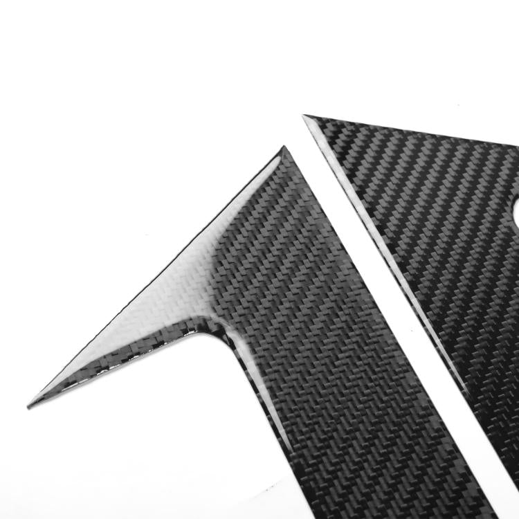 For Chevrolet Corvette C8 6pcs /Set Roof Camera Frame Sticker - Black