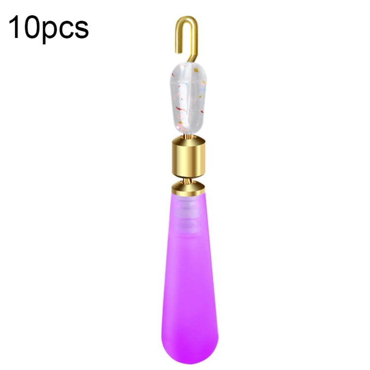 100 PCS Quick Change Floater Sliding Copper Head Rotating Floater, Specification: Small