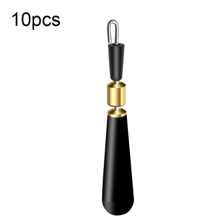 100 PCS Quick Change Floater Sliding Copper Head Rotating Floater, Specification: Medium