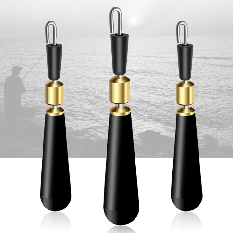 100 PCS Quick Change Floater Sliding Copper Head Rotating Floater, Specification: Medium