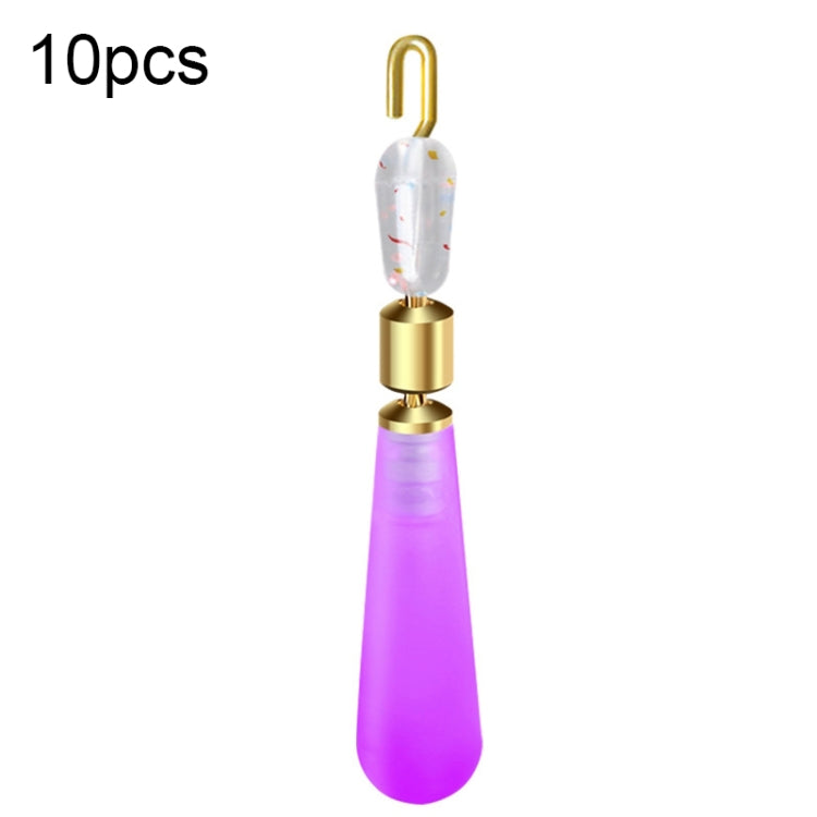 100 PCS Quick Change Floater Sliding Copper Head Rotating Floater, Specification: Medium