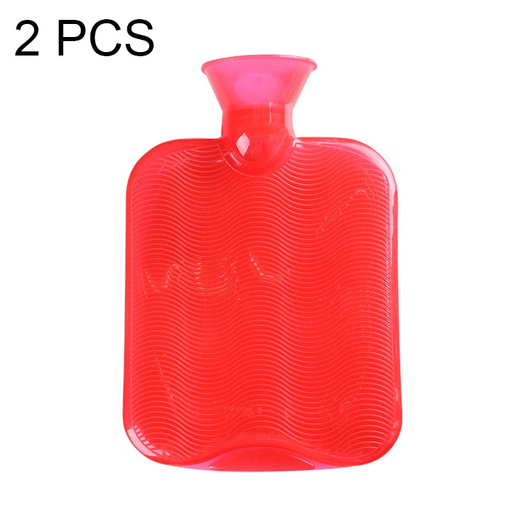 2 PCS PVC Explosion-proof Leak-proof Water-filled Warm Water Bag, Size: 750ml