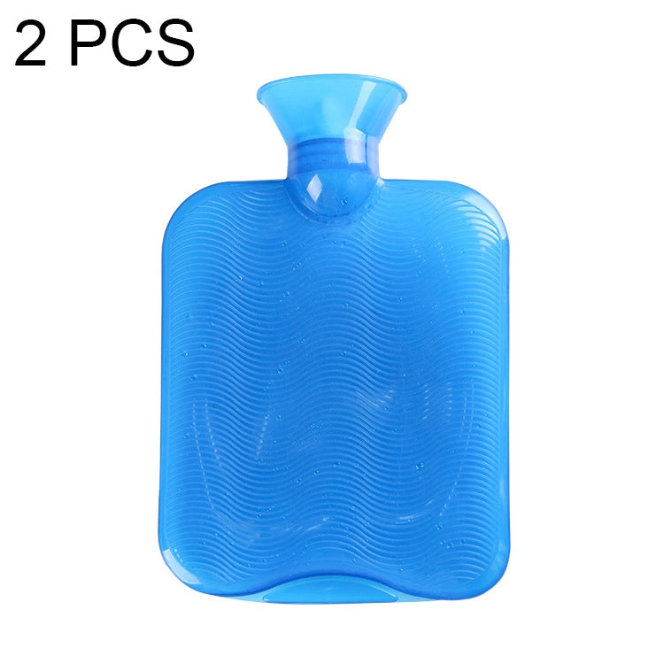 2 PCS PVC Explosion-proof Leak-proof Water-filled Warm Water Bag, Size: 750ml