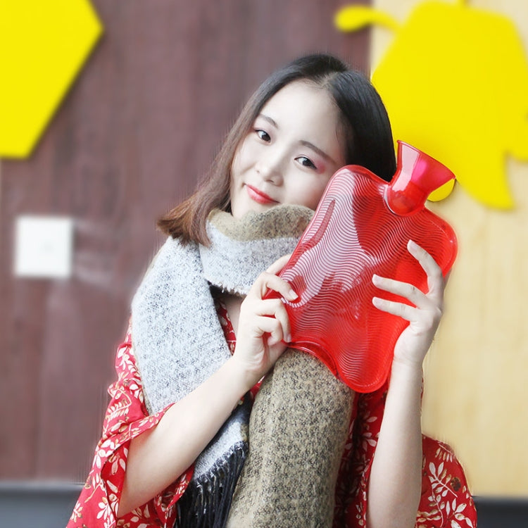 2 PCS PVC Explosion-proof Leak-proof Water-filled Warm Water Bag, Size: 750ml