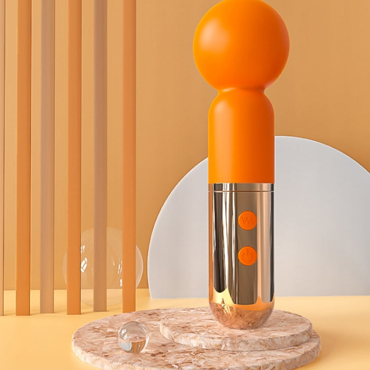 S437 USB Handheld Mini Massage Stick(Orange)