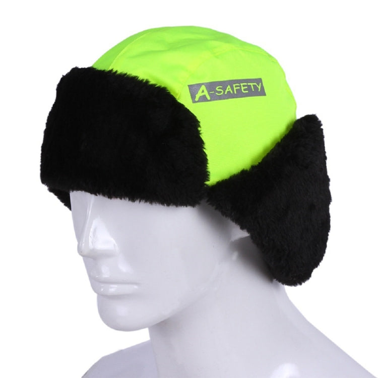 Winter Sanitation Workers Warm Reflective Ear-protection Cap