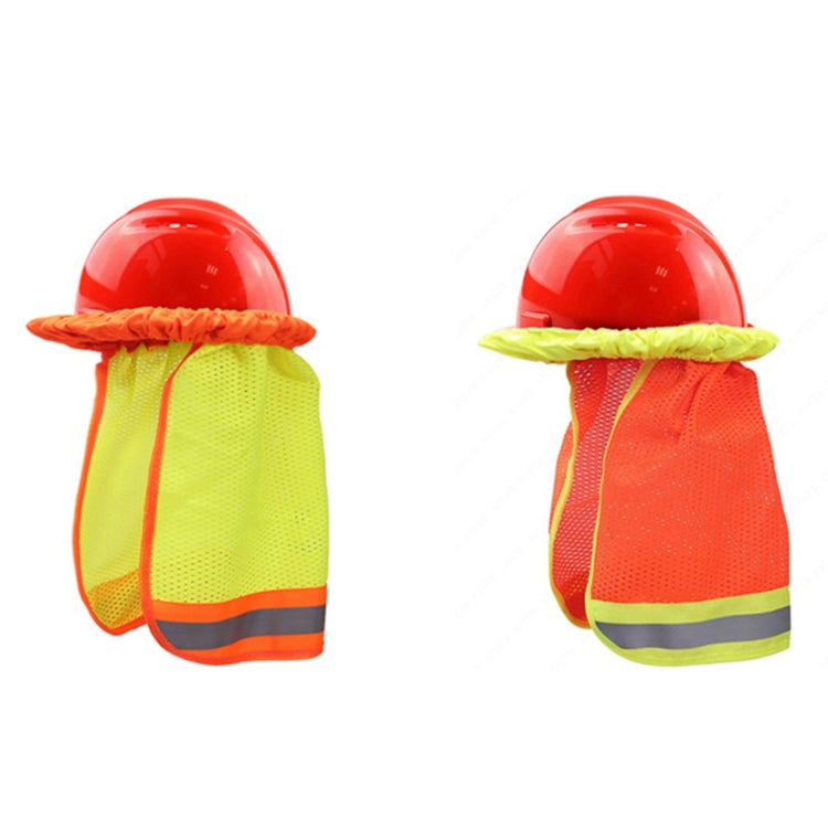 2 PCS AH-004 Summer Sunscreen Helmet Breathable Reflective Cap Cover without Hat