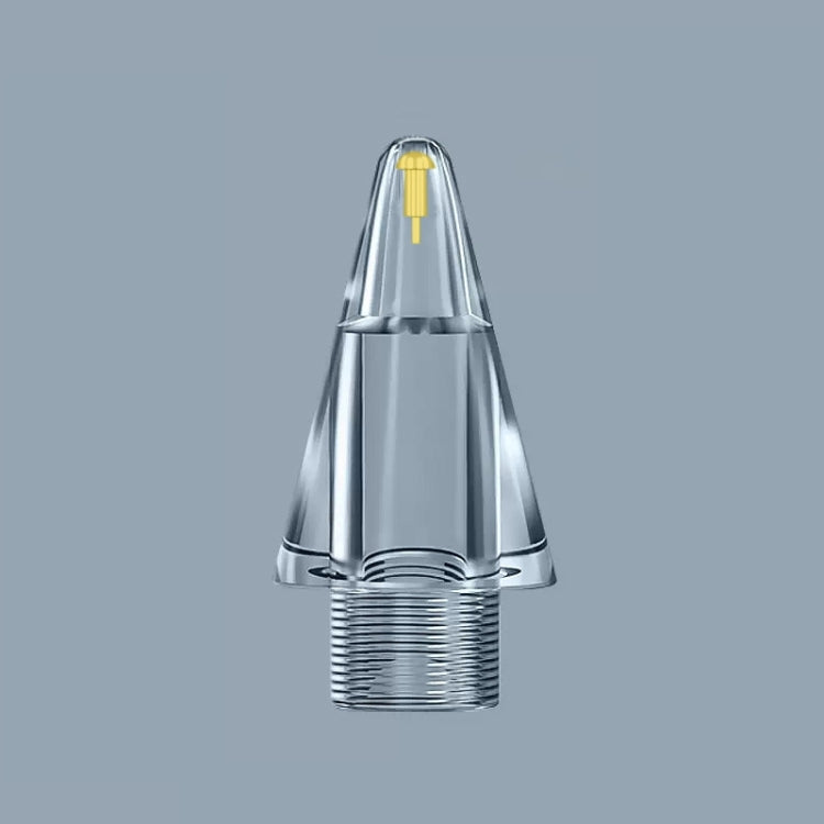For Apple Pencil 1/2 Transparent Replacement Pen Tip Transform Nib,Style: 5.0 Golden Needle