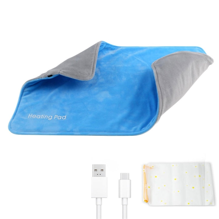Constant Temperature Physiotherapy Graphene Electric Blanket, Color: Blue+TYPE-C Cable