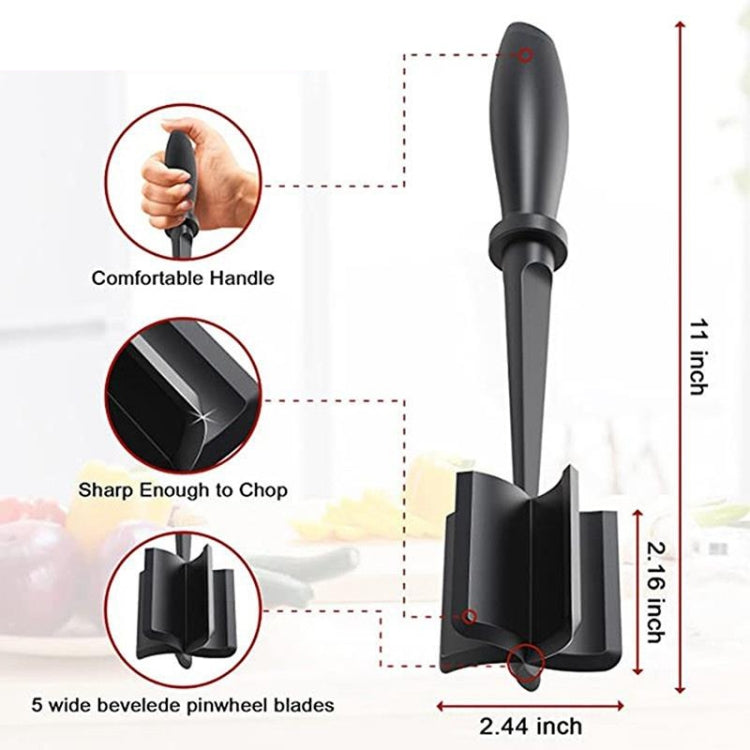 3 PCS Meat Chopper Hand Held Stirring Grinder