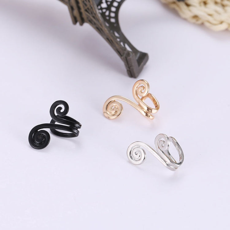 10 PCS Simple Finger Pressing Metal Ear Clip