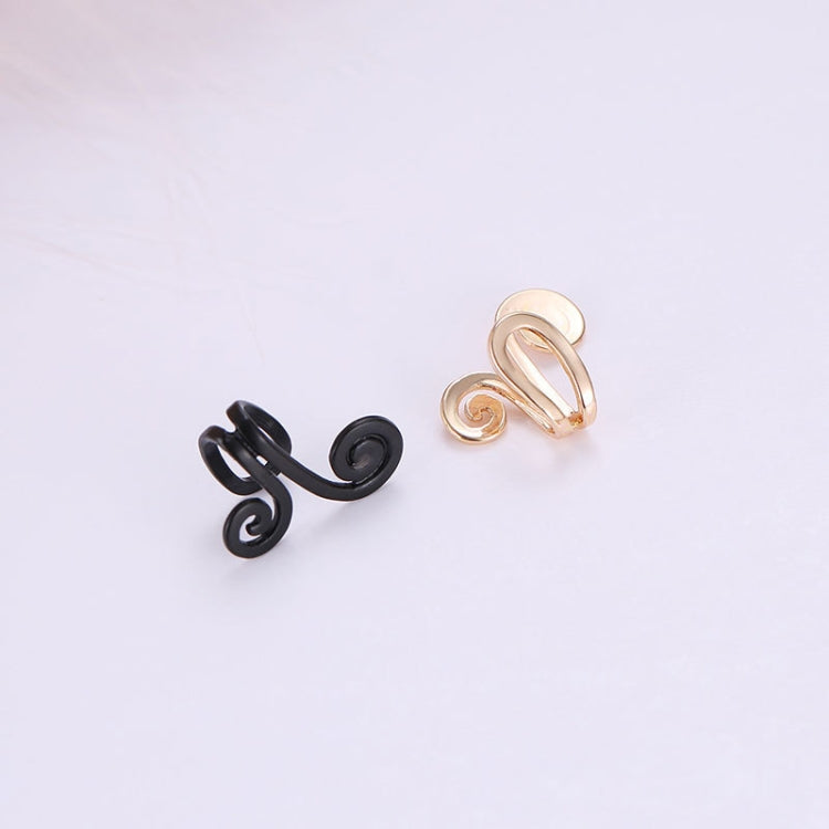 10 PCS Simple Finger Pressing Metal Ear Clip