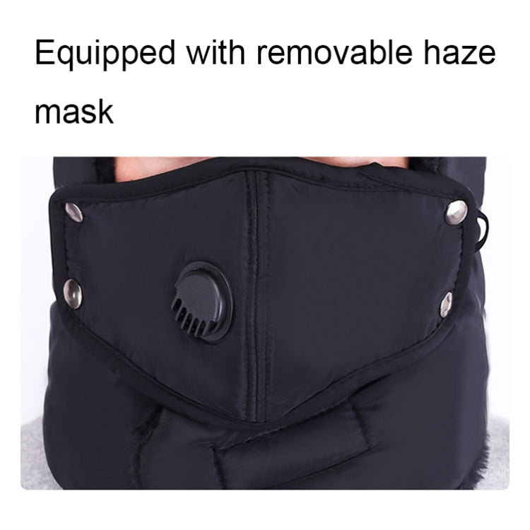 L-1-168 Winter Outdoor Sports Windproof Warm Bomber Hat with Breather Valve Mask